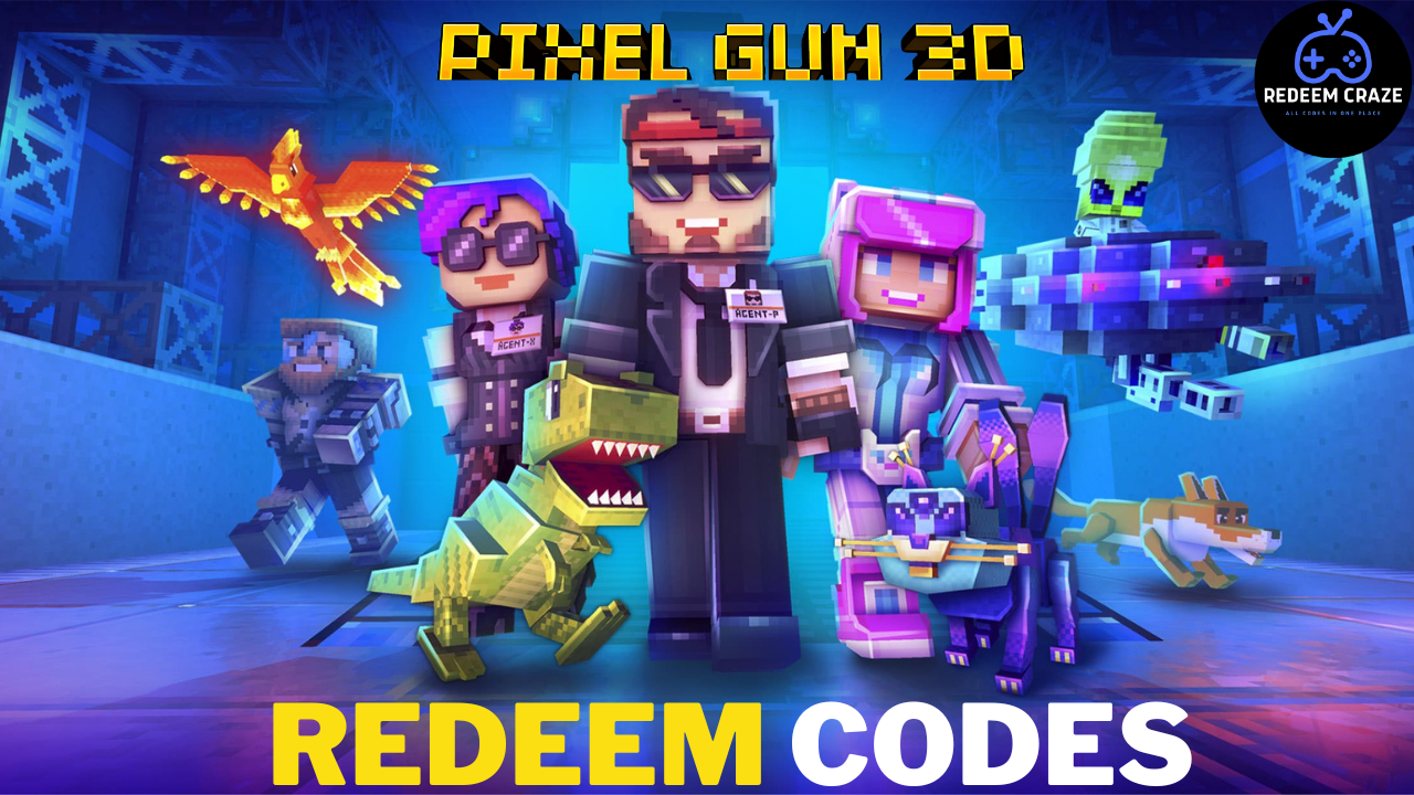 promo codes of pixel gun 3d